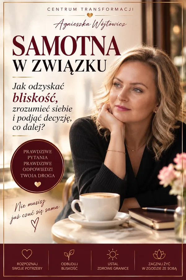 Okładka e-booka „Samotna w związku. Siedem wieczorów, w których wracasz do siebie”